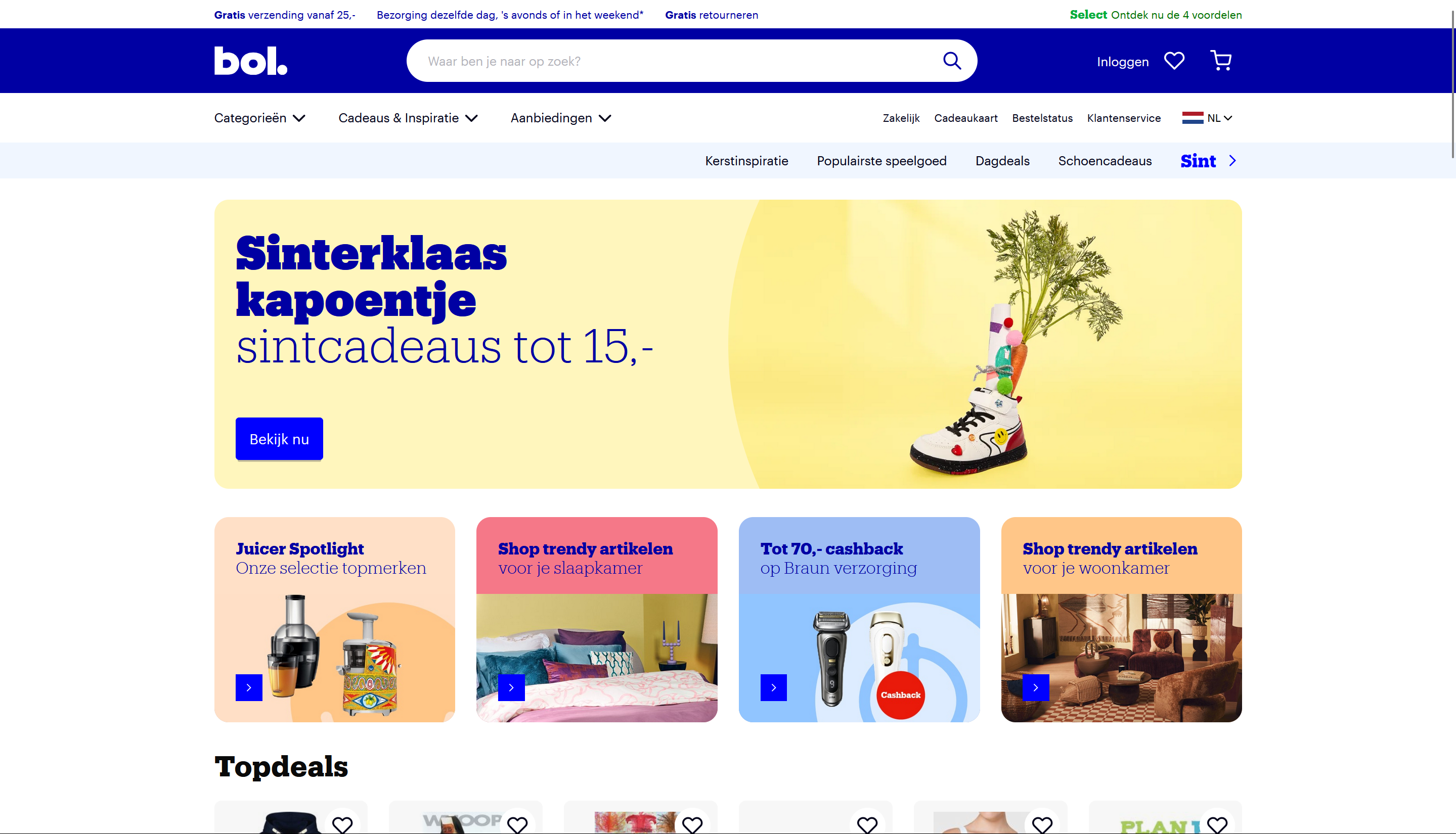 Bol.com website